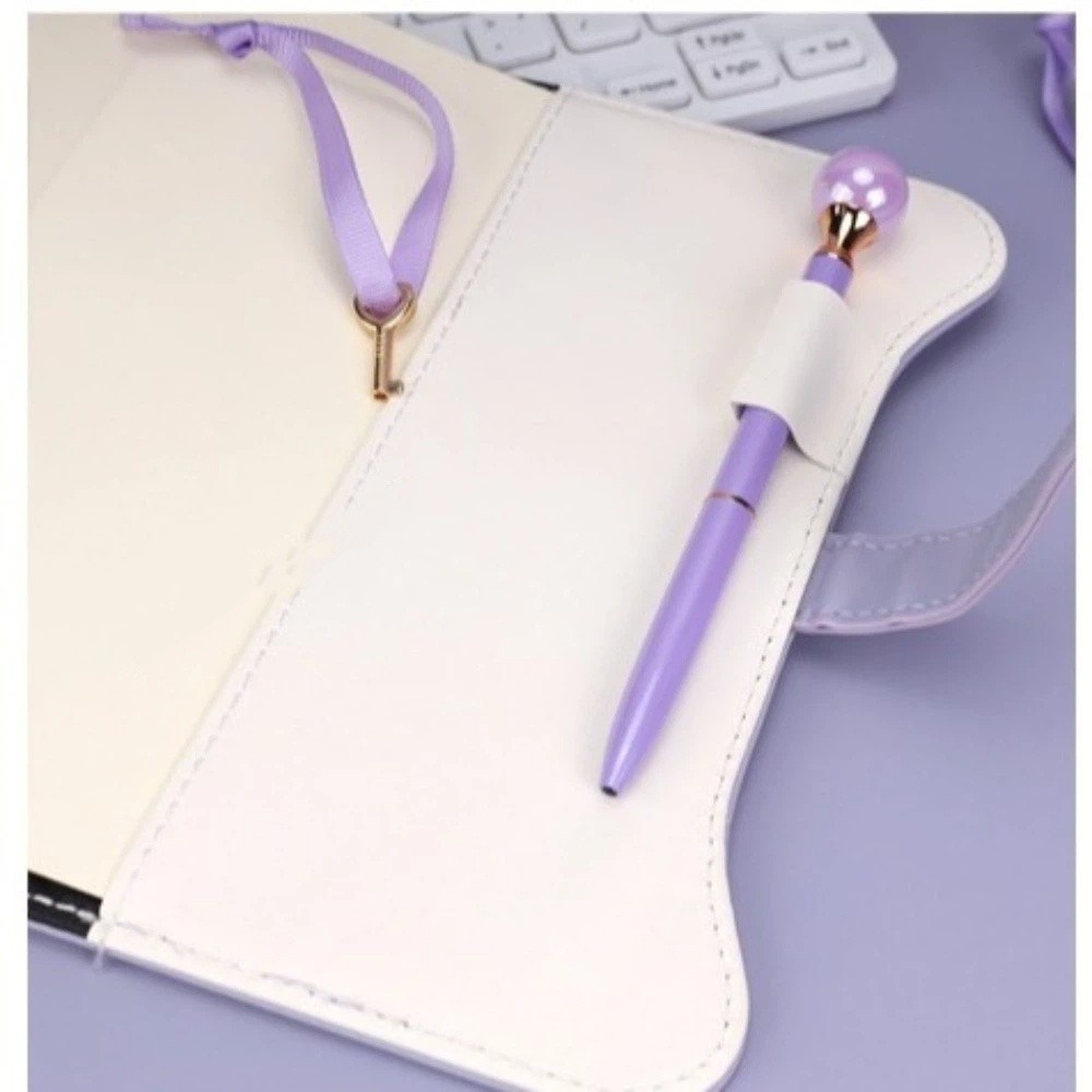 Vintage Leather Journal Notebook - Gizlilik B6 Aşk Kilidi Anahtarlı Defter