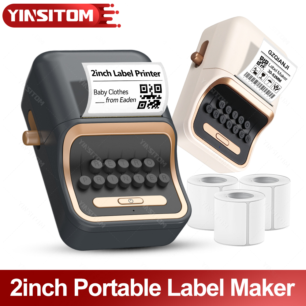 Mini Pocket Thermal Printer Paper Roll - 2 inç Etiket Mini Yazıcı Cep