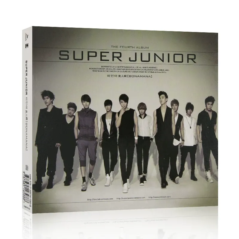 Books - Orijinal Super Junior Albümü BONAMANA Beauty