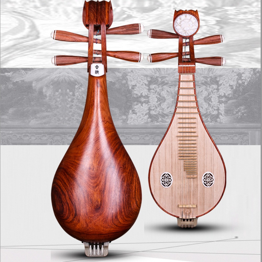 Music - Pekin Xinghai 8414-A Şakayık Desenli Gül