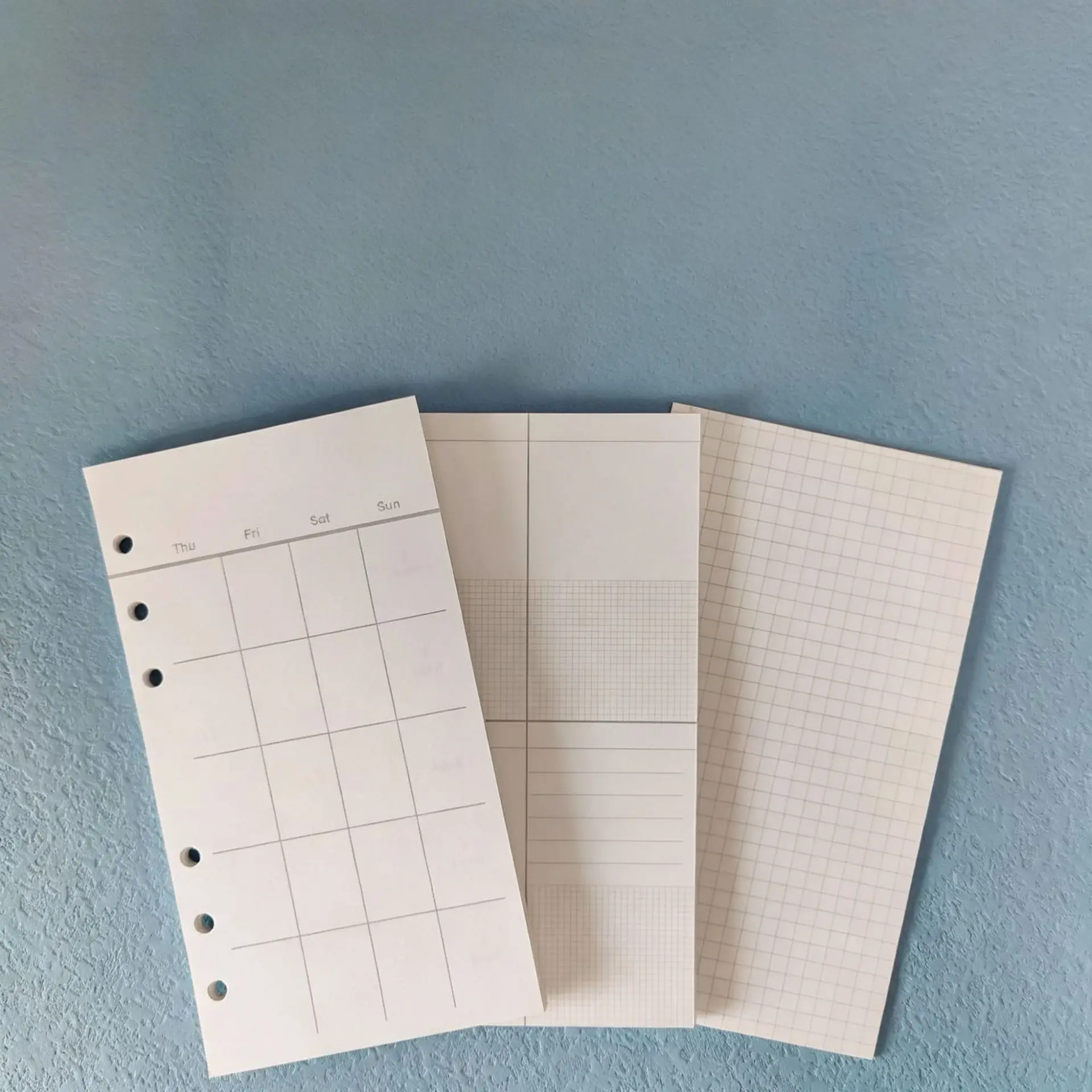 A5 Spiral Dotted Grid Notebook - A5 A6 A7 Siyah Craft Beyaz