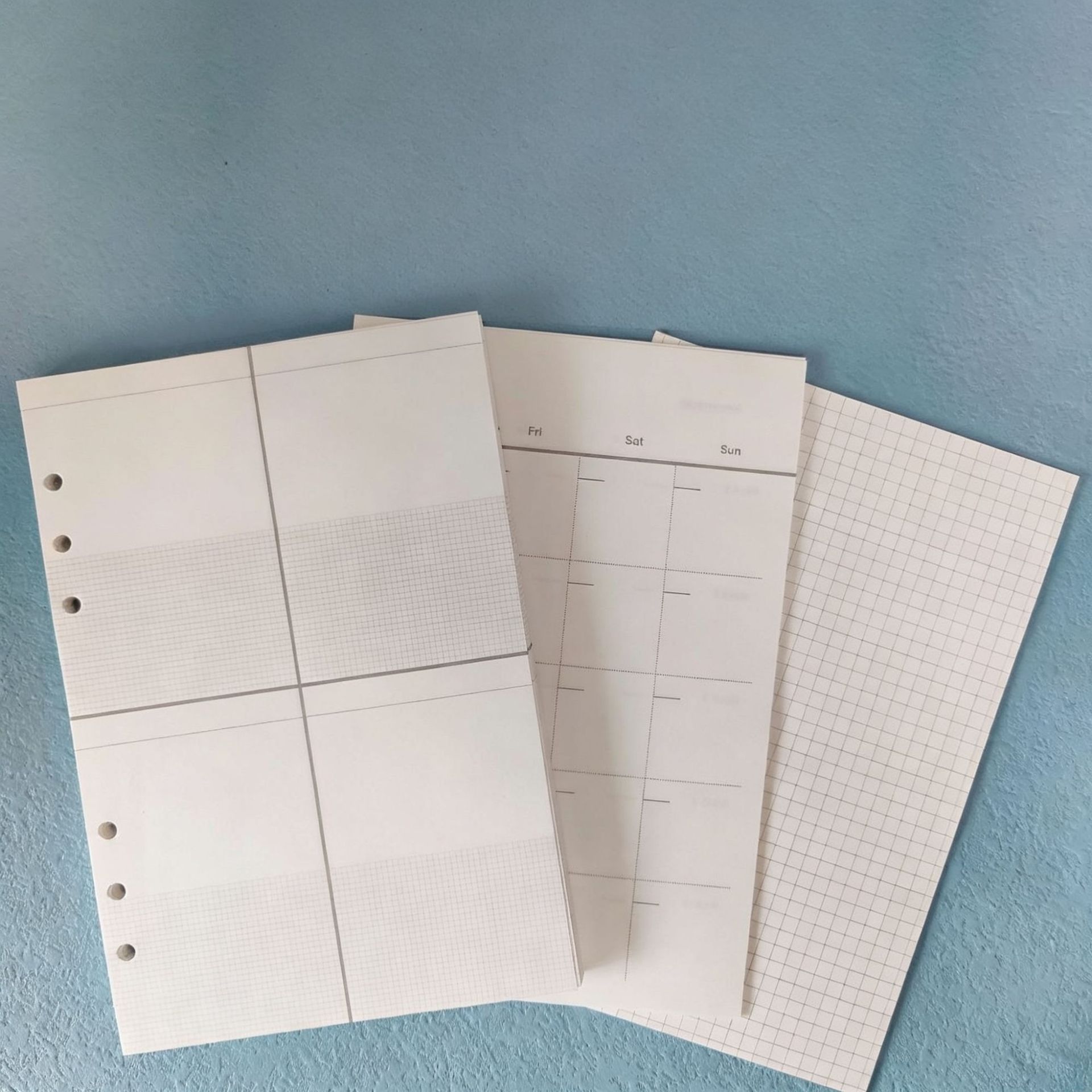 A5 Spiral Dotted Grid Notebook - A5 A6 A7 Siyah Kraft Beyaz