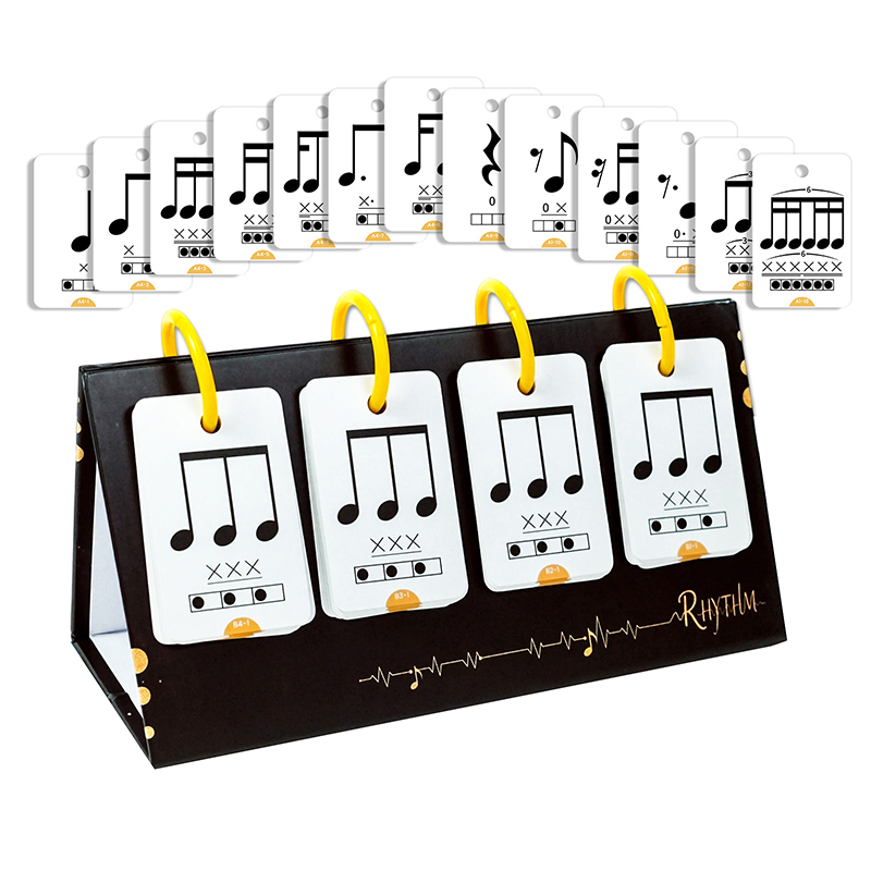 Blank Sheet Music Notebook - 72 Adet Müzik Erken Eğitim Kartları,