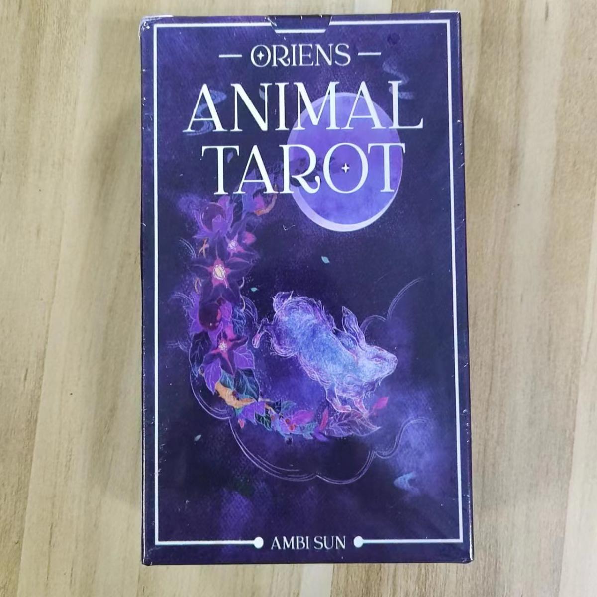 Tarot Deck With Guidebook - 12x7 Cm Oriens Hayvan Tarot 78