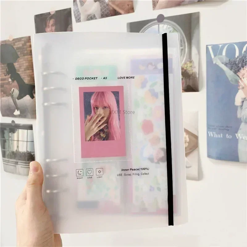 Kpop Photo Card Binder 3 Inch - A5 Bağlayıcı Fotocard Tutucu Kpop Fotocard