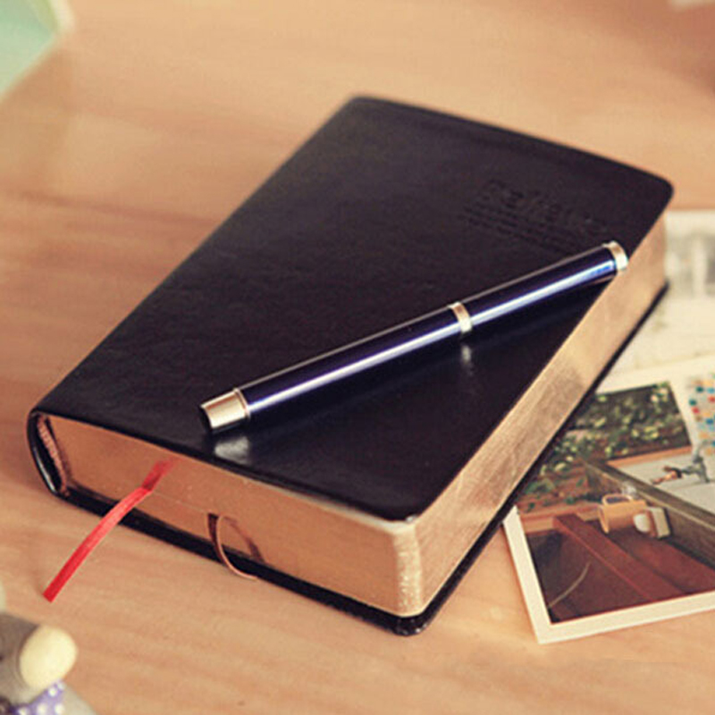 Vintage Leather Journal Notebook - Vintage Kalın Deri İncil Dizüstü Boş