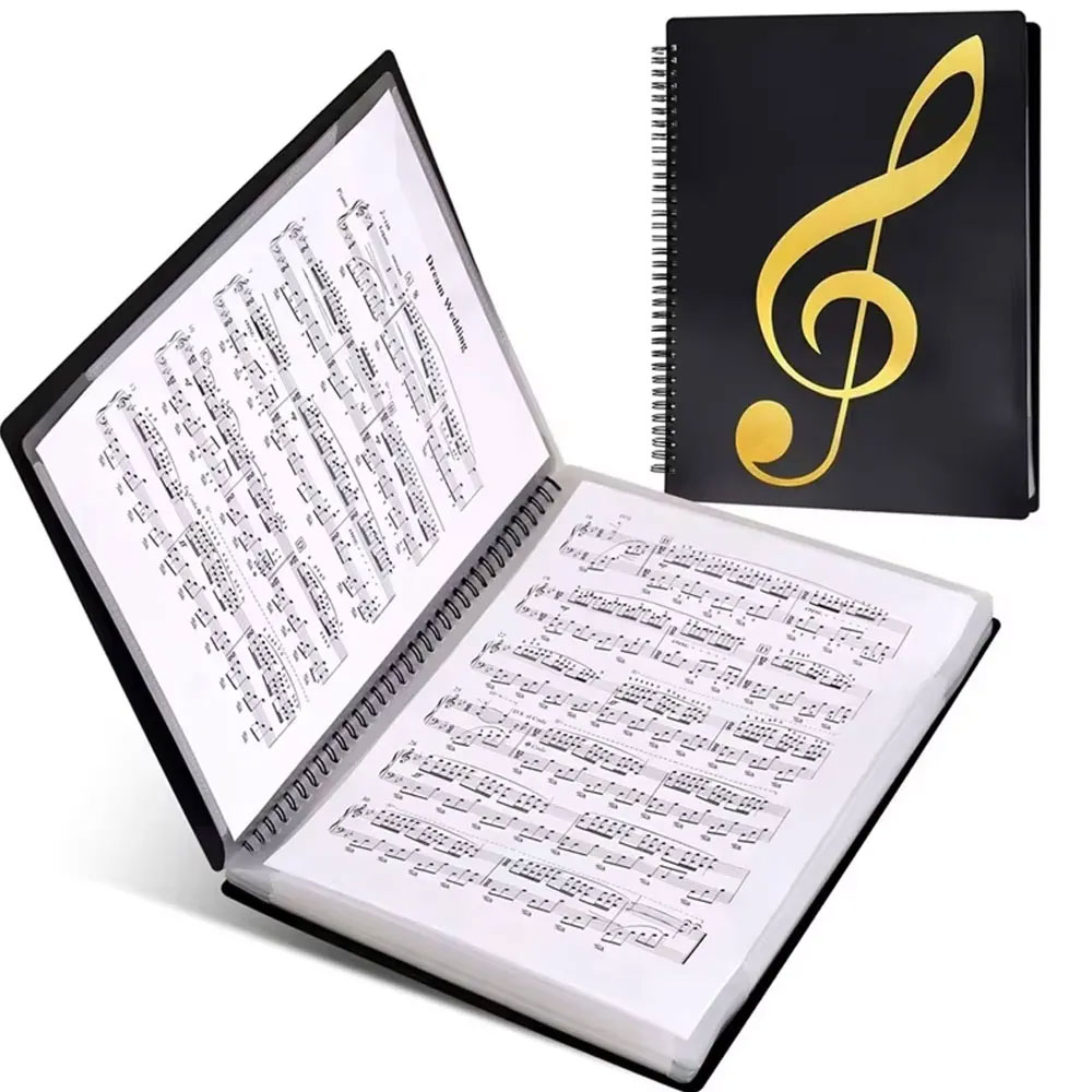 Blank Sheet Music Notebook - Esnek 40 Sayfa Piyano Müzik Puanı