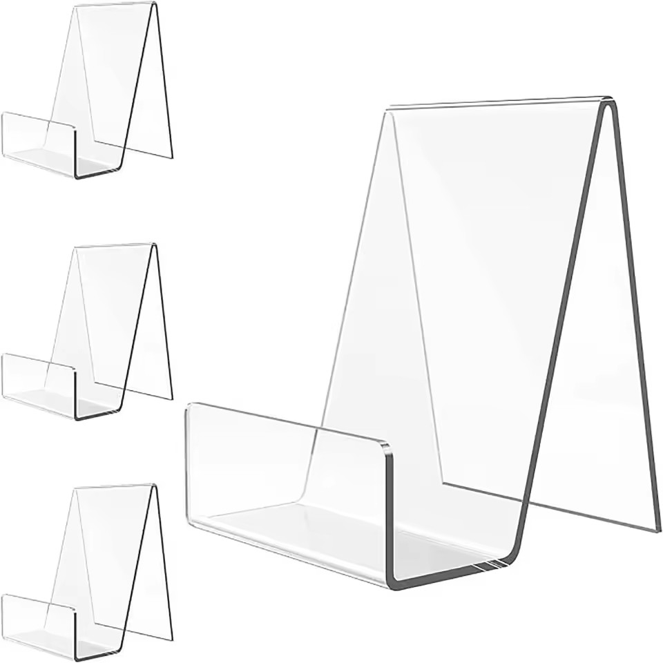 4 adet akrilik kitap standı ki - Clear Acrylic Book Stand Holder incelemesi ve fiyatı