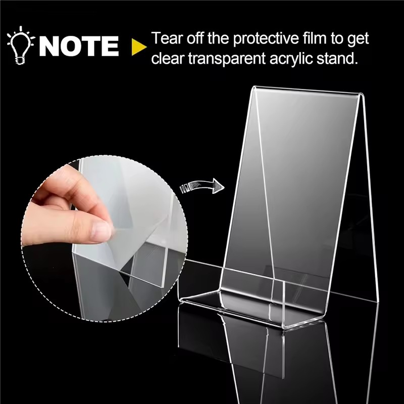 4 adet akrilik kitap standı ki - Clear Acrylic Book Stand Holder incelemesi ve fiyatı