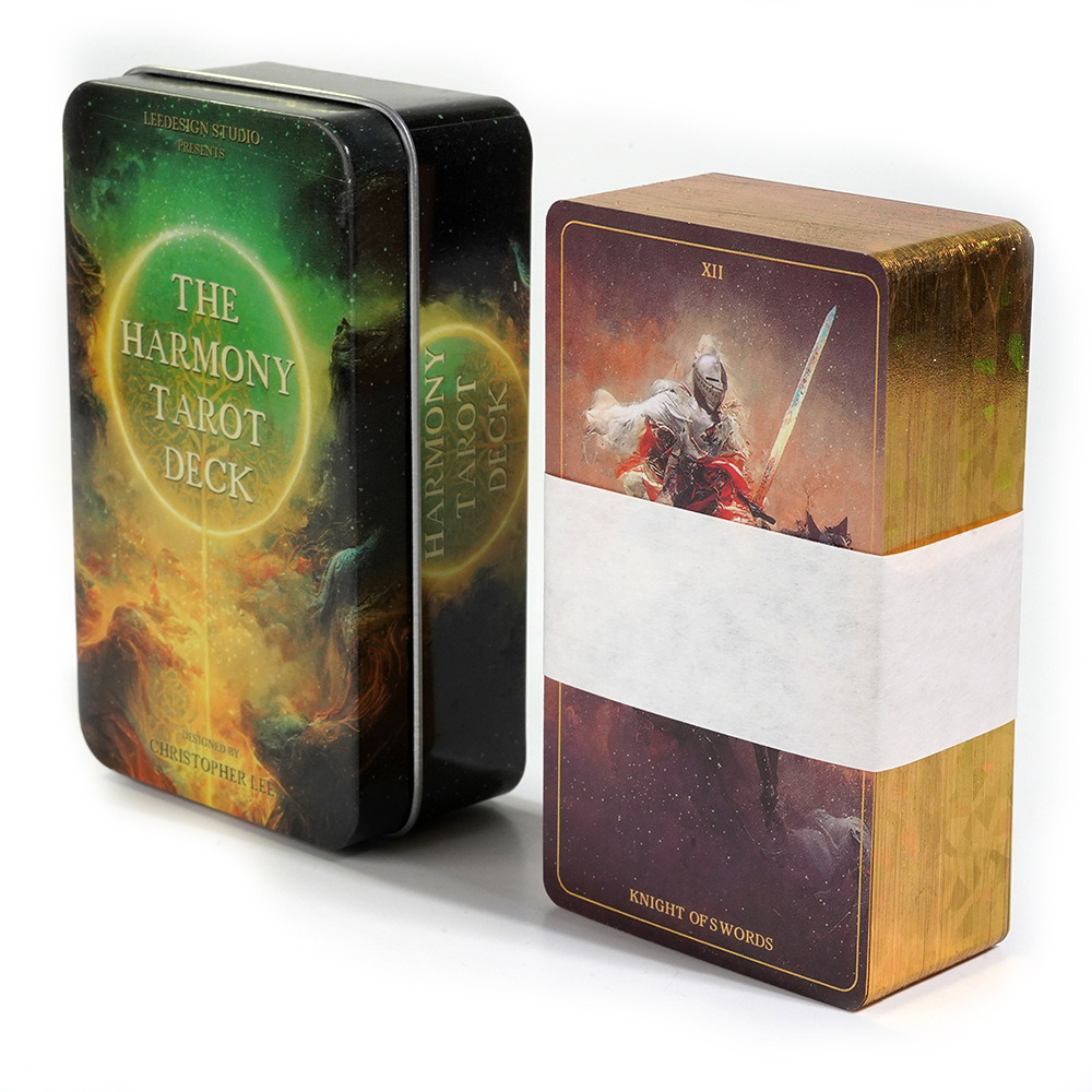 Yaldızlı kenarları ile bir ten - Tarot Deck With Guidebook incelemesi ve fiyatı