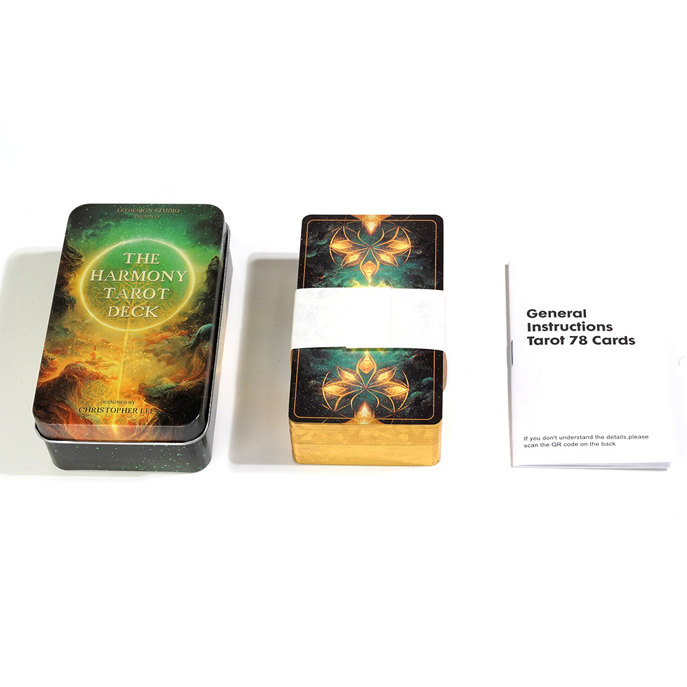 Yaldızlı kenarları ile bir ten - Tarot Deck With Guidebook incelemesi ve fiyatı