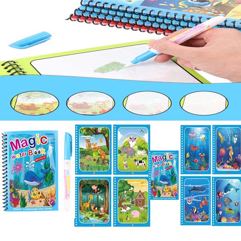 Sıcak Satış Yeniden Kullanılab - Reusable Water Magic Coloring Book incelemesi ve fiyatı