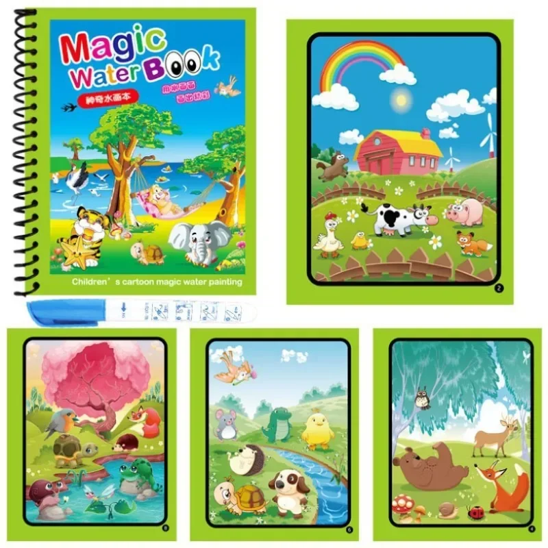 1 adet Sihirli Su Boyama Kitab - Reusable Water Magic Coloring Book incelemesi ve fiyatı