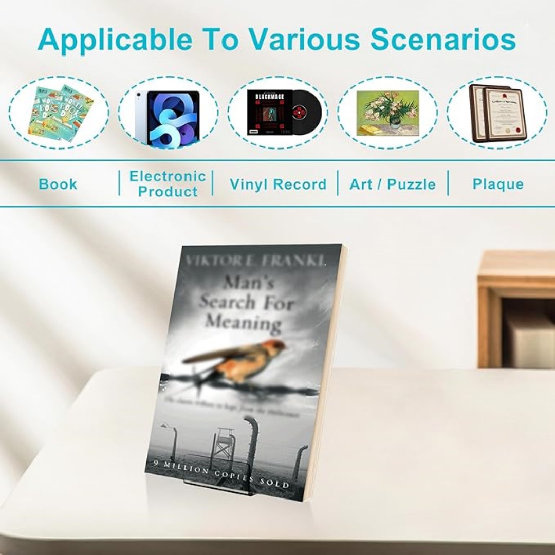 Akrilik Kitap Standı Basit Şef - Clear Acrylic Book Stand Holder incelemesi ve fiyatı