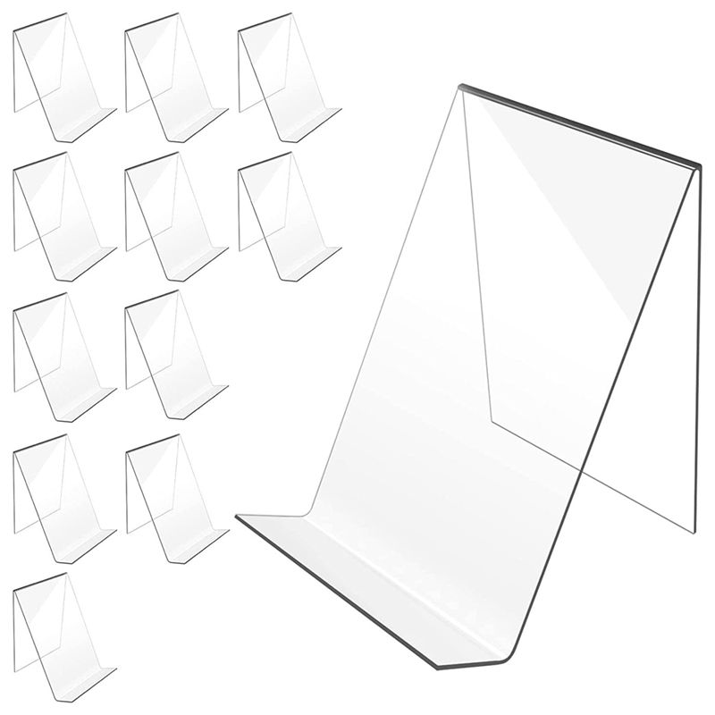 A56K 12'li Paket Akrilik Kitap - Clear Acrylic Book Stand Holder incelemesi ve fiyatı