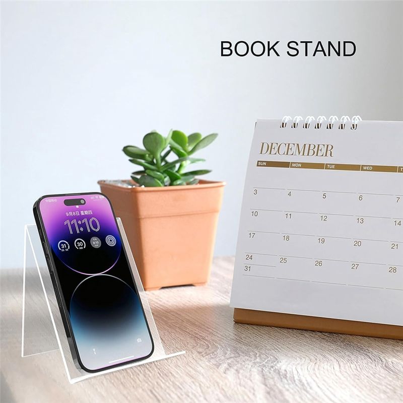 A56K 12'li Paket Akrilik Kitap - Clear Acrylic Book Stand Holder incelemesi ve fiyatı