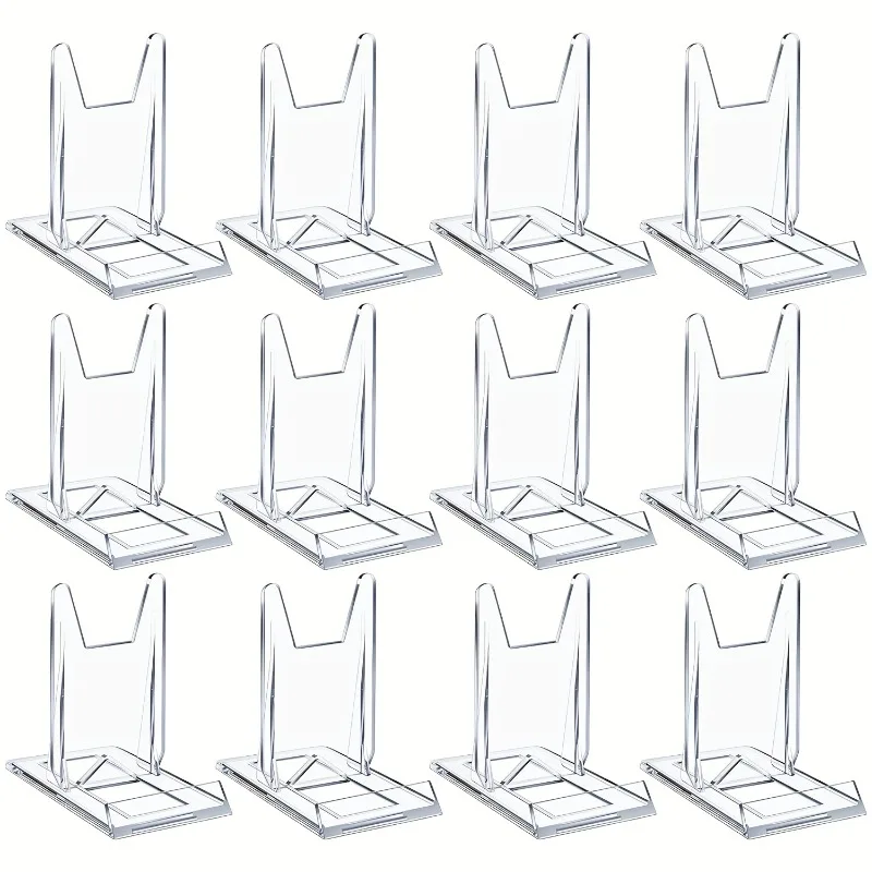 5/12 adet Şeffaf Akrilik Teşhi - Clear Acrylic Book Stand Holder incelemesi ve fiyatı