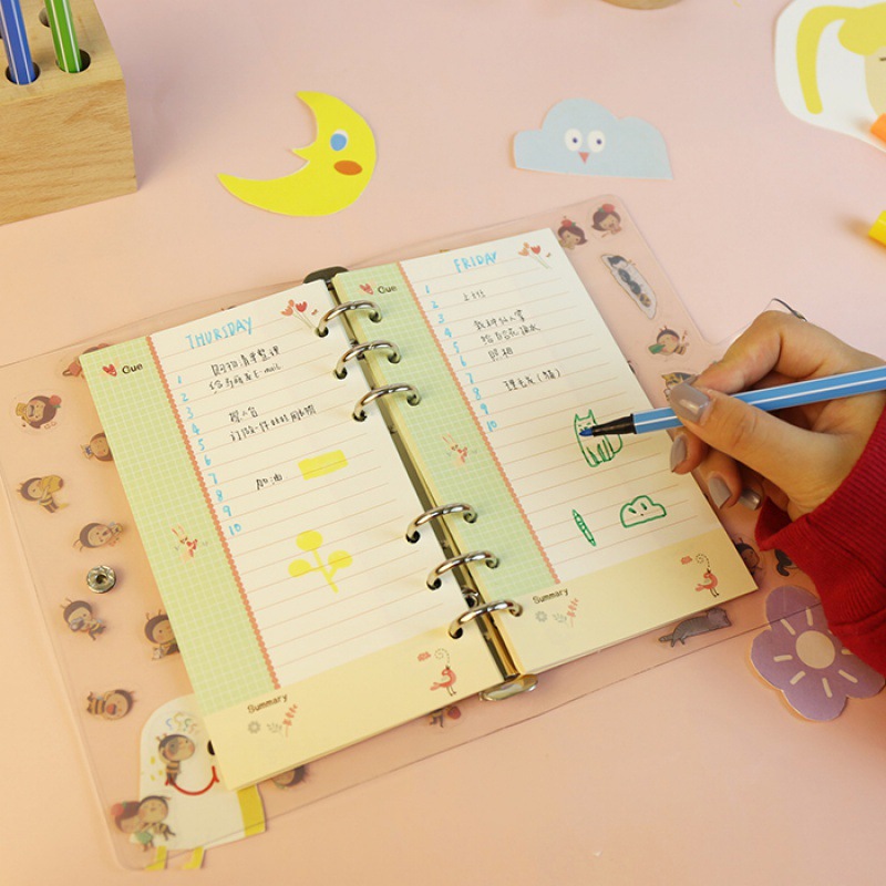 Kawayi A5 A6 Gevşek Yaprak Def - A5 Spiral Dotted Grid Notebook incelemesi ve fiyatı