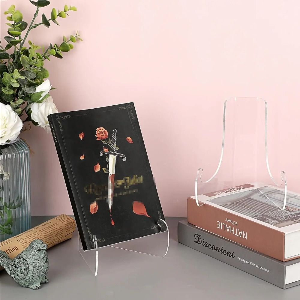 Tablet Tutucu Akrilik Düz Plak - Clear Acrylic Book Stand Holder incelemesi ve fiyatı