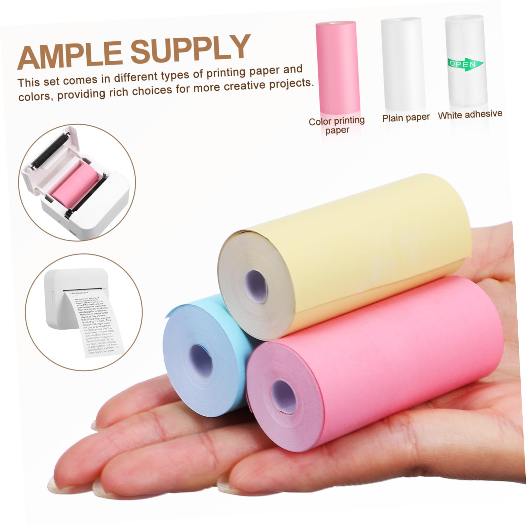 Mini Termal Yazıcı Kağıdı 13 R - Mini Pocket Thermal Printer Paper Roll incelemesi ve fiyatı
