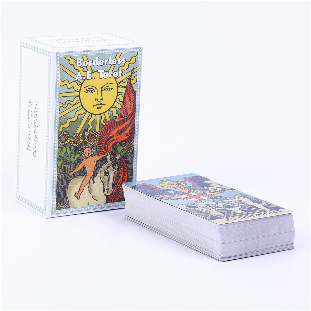 12*7cm kenarsız A.E. Tarot güv - Tarot Deck With Guidebook incelemesi ve fiyatı
