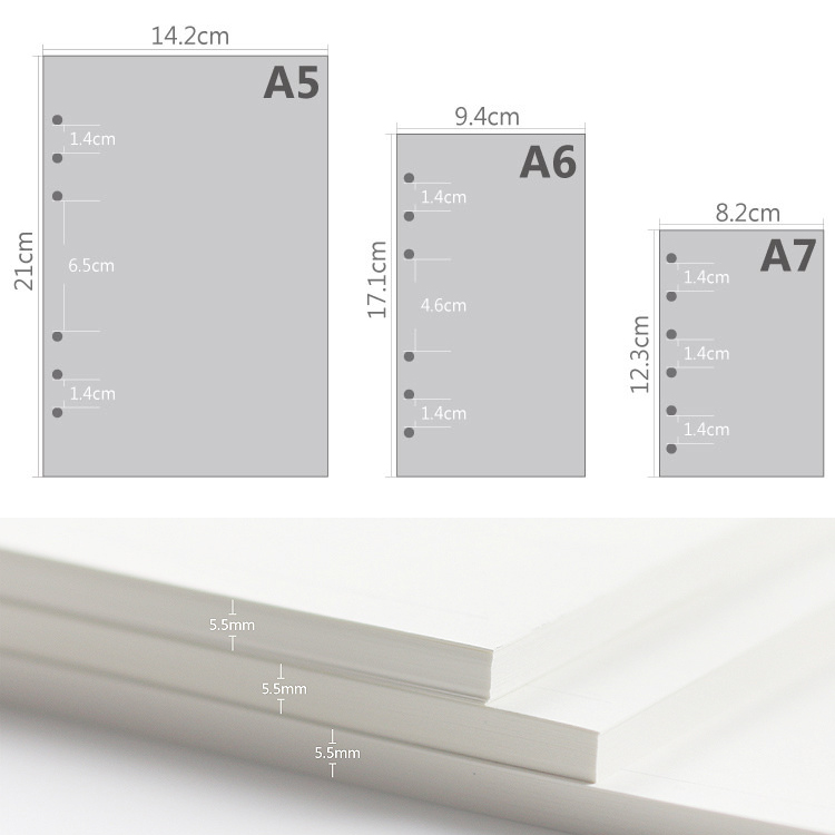 45 Sayfa A5 A6A7 Gevşek Yaprak - A5 Spiral Dotted Grid Notebook incelemesi ve fiyatı