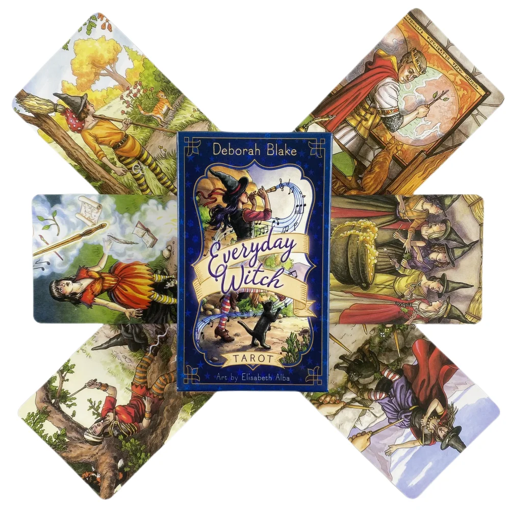 Gündelik Cadı Tarot Kartları G - Tarot Deck With Guidebook incelemesi ve fiyatı