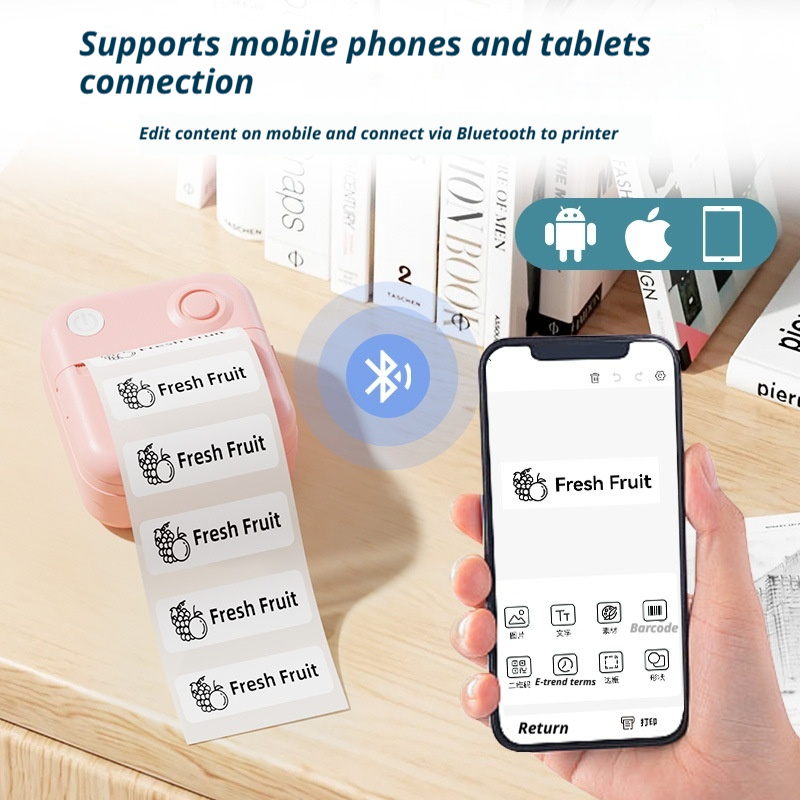 Mini Cep Bluetooth Termal Yazı - Mini Pocket Thermal Printer Paper Roll incelemesi ve fiyatı