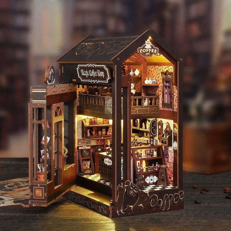 Kendin Yap Kitap Köşesi Raf Ek - Diy Wooden Book Nook Kit Shelf Insert incelemesi ve fiyatı