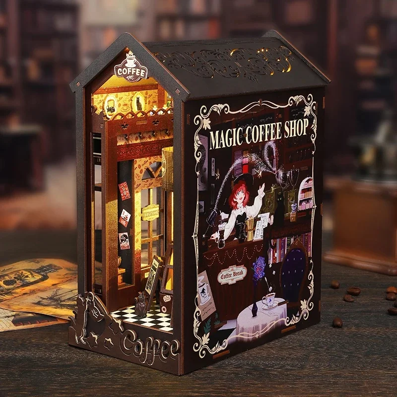 Kendin Yap Kitap Köşesi Raf Ek - Diy Wooden Book Nook Kit Shelf Insert incelemesi ve fiyatı