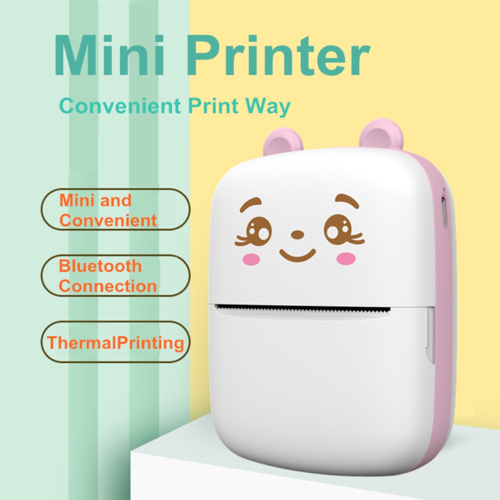 Mini Taşınabilir Cep Mürekkeps - Mini Pocket Thermal Printer Paper Roll incelemesi ve fiyatı
