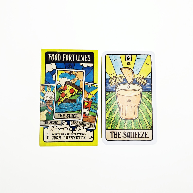 Yeni 78 resimli gıda ve içecek - Tarot Deck With Guidebook incelemesi ve fiyatı