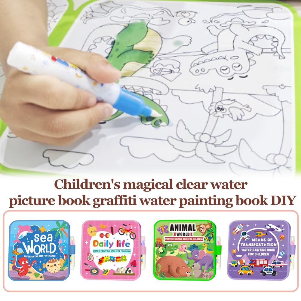 Çocuklar İçin Katlanabilir Su  - Reusable Water Magic Coloring Book incelemesi ve fiyatı