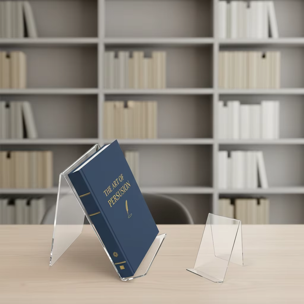 12'li Paket Akrilik Kitap Stan - Clear Acrylic Book Stand Holder incelemesi ve fiyatı