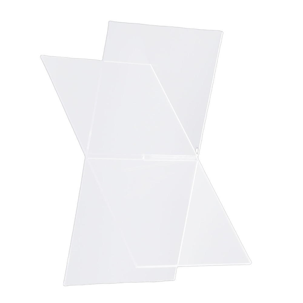 1 adet X Şeklinde Tasarım Akri - Clear Acrylic Book Stand Holder incelemesi ve fiyatı