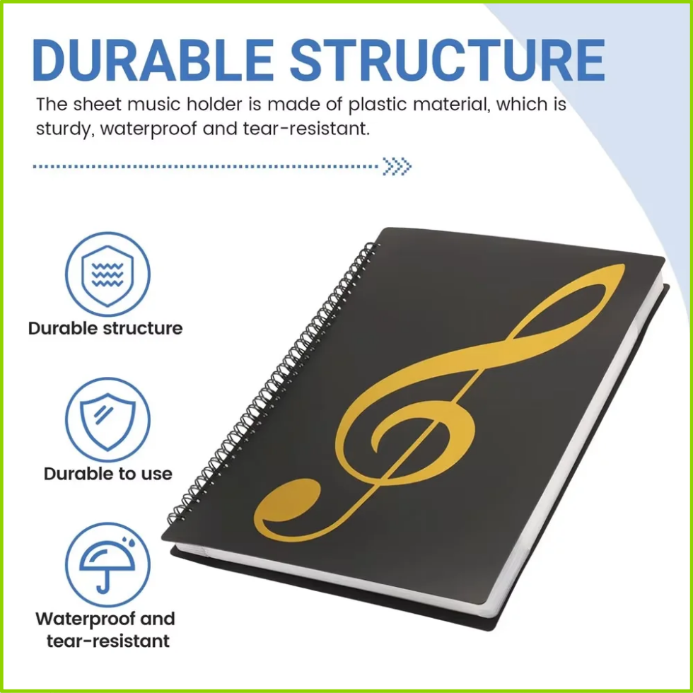 Esnek 40 Sayfalık Piyano Notas - Blank Sheet Music Notebook incelemesi ve fiyatı