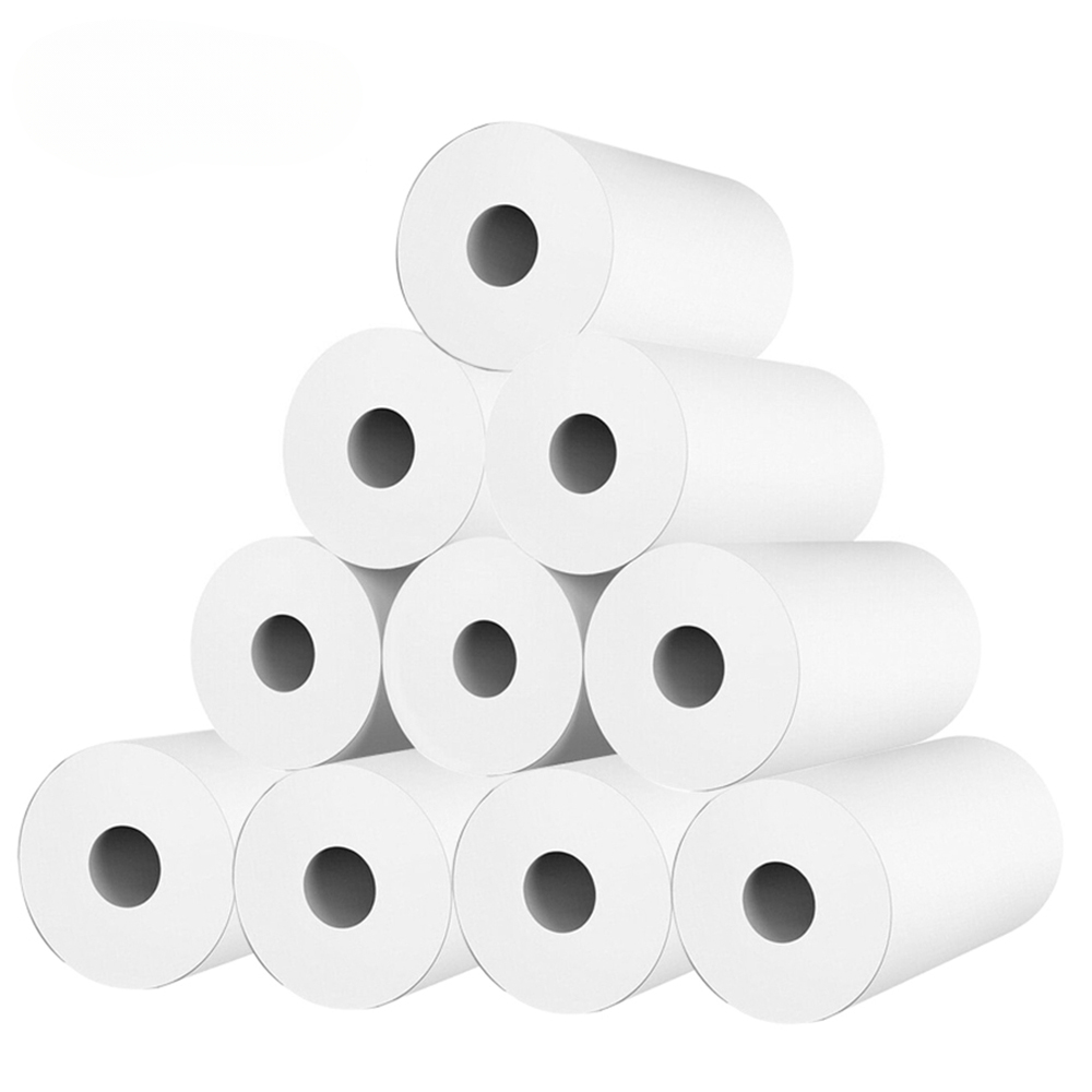 YENI 10 Rulo Kamera Termal Kağ - Mini Pocket Thermal Printer Paper Roll incelemesi ve fiyatı