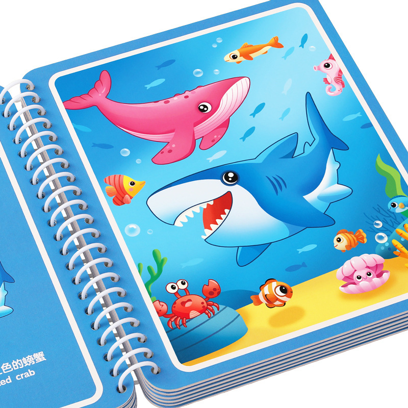 Çocuklar İçin Sihirli Su Çizim - Reusable Water Magic Coloring Book incelemesi ve fiyatı