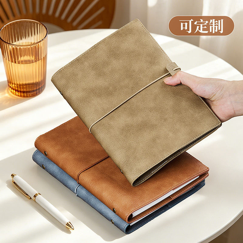A5 Vintage Suni Deri Yeniden D - Vintage Leather Journal Notebook incelemesi ve fiyatı